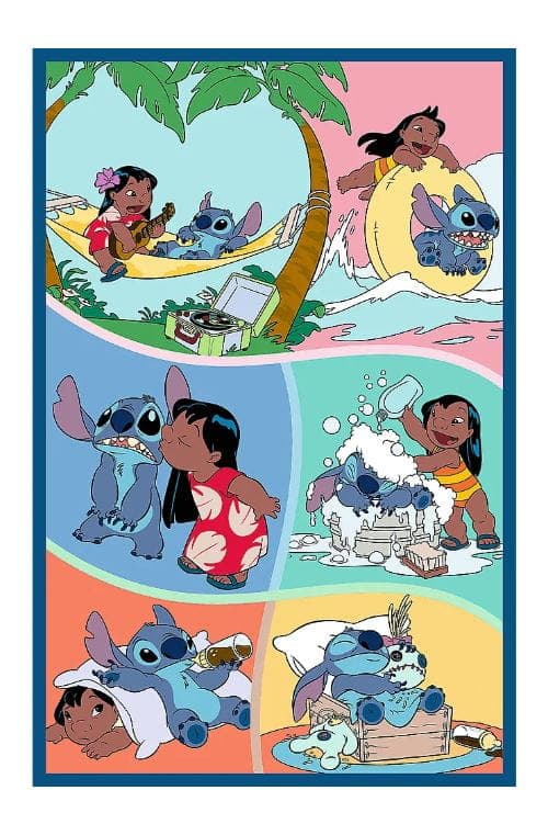 Trefl 34885 Palapeli 3x80 Stitch World Disney