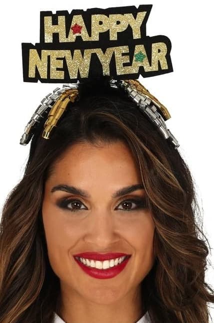 Gott Nytt År Guldhårband