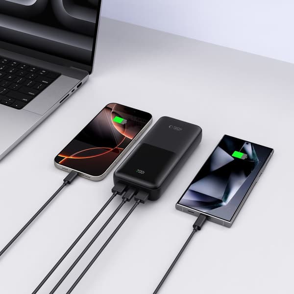 TECH-PROTECT PB02 POWERBANK 20000mAh 22.5W SVART