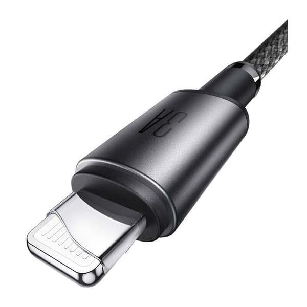 Joyroom S-A50 Unlimited 3A USB - Lightning-kaapeli 1.2m harmaa