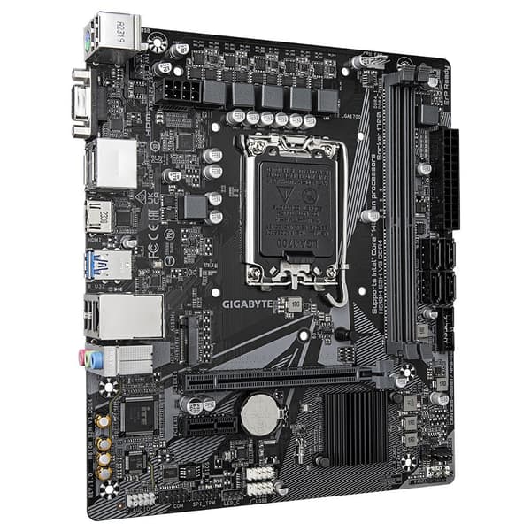 Gigabyte H610M S2H V3 DDR4 Micro ATX moderkort, LGA 1700