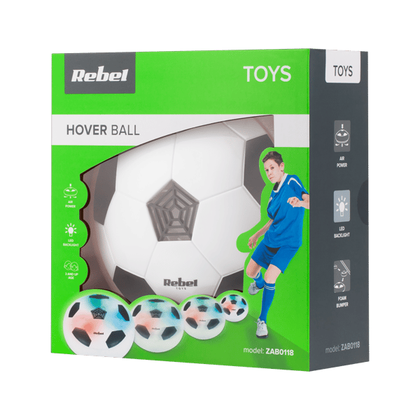 Airhockeybold LED-skive Rebel-bold