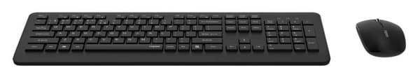 Sæt tastatur + mus RAPOO 8310M Sort