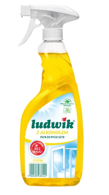 Ludwik glasrens med alkohol 600 ml citron