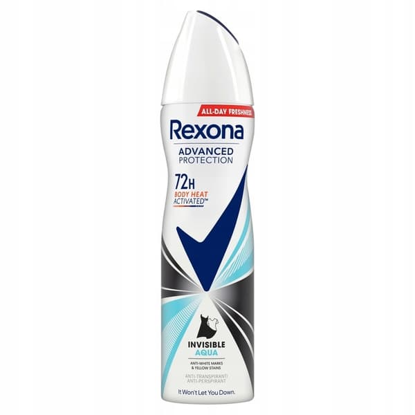450440 Rexona spray osynlig vatten 150ml