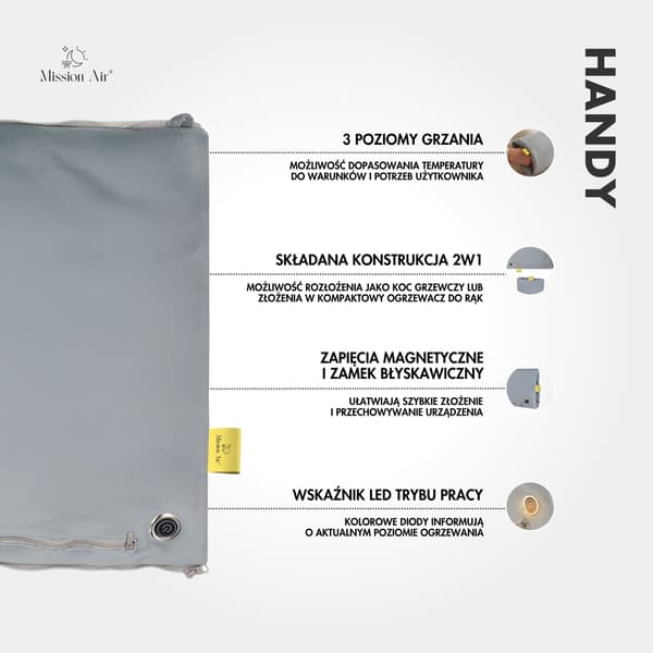 Handvärmare värmemuff HANDY