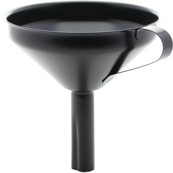 Køkkentragt i stål til glas og flasker + si