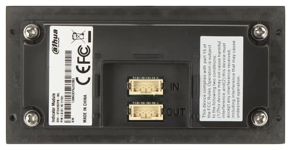 VTO4202FB-ML dahua statusindikatormodul