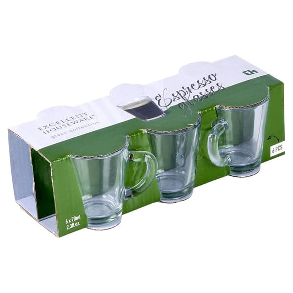 Espressokoppar 70 ml 6 st