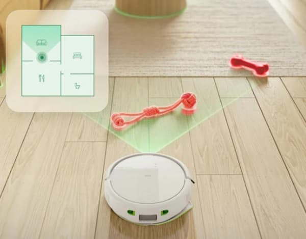 IROBOT Roomba 115 Combo Hvid Støvsuger og Mopperobot