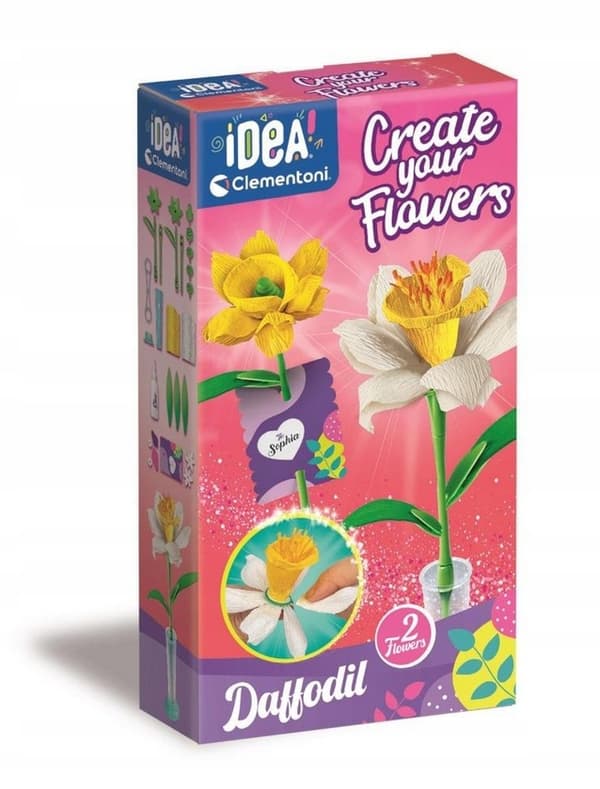 CLEMENTONI Mini Flower Factory: Narsissit 18178
