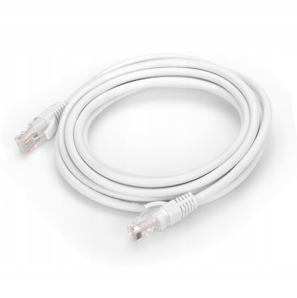 Kabel ETHERNETKABEL Patchkabel U/UTP 5e INTERNET RJ45 / RJ45 20 m vit