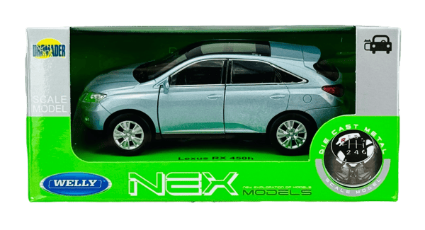 Welly Lexus RX 450h blå 1:34 43641