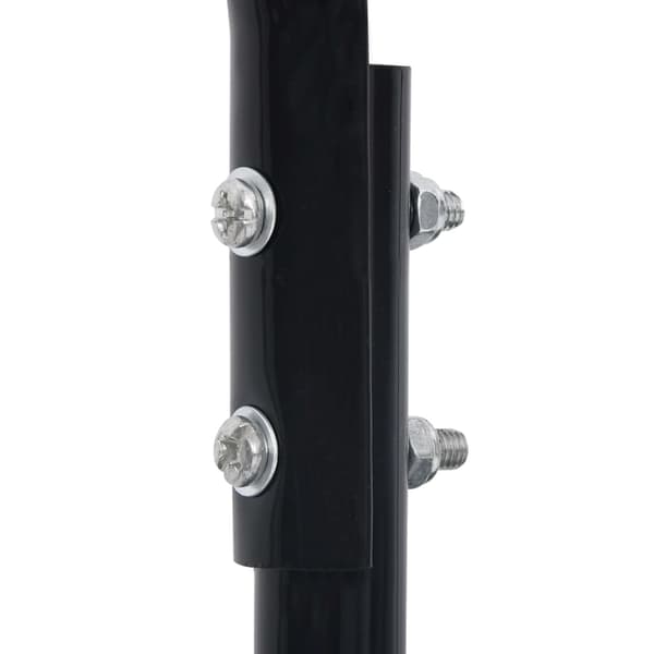 vidaXL plænetromle, sort, 63 cm, 50 l
