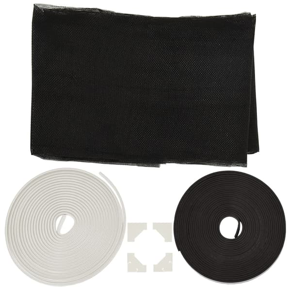 vidaXL magnetisk insektnet til vindue, hvid, 80x120 cm