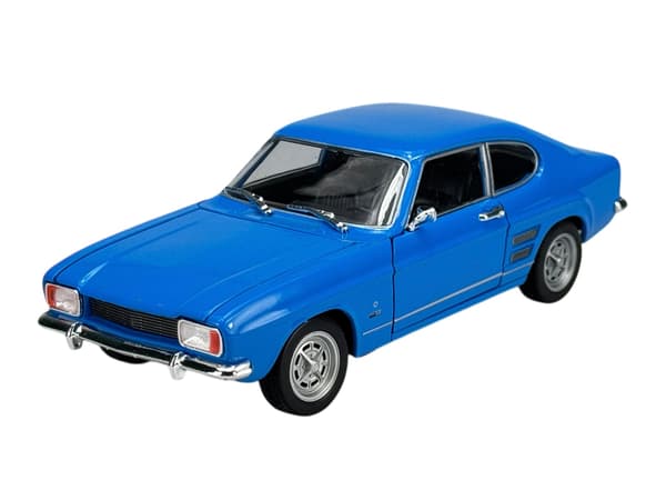 WELLY 1969 FORD CAPRI BLÅ 1:24 24069