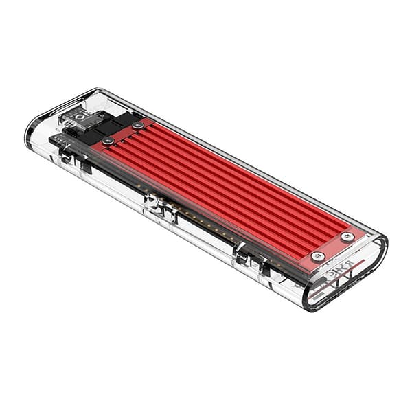 Orico TCM2-C3 M.2 NVME - USB-C 10Gb/s kiintolevy - punainen