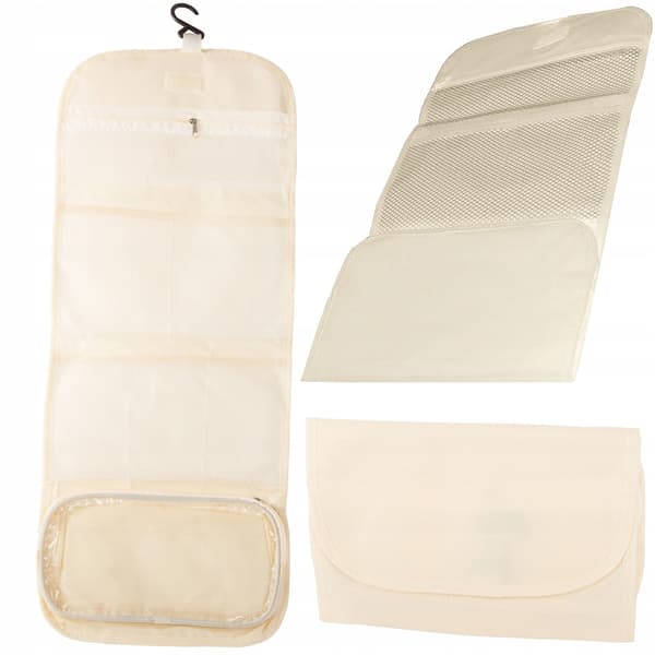 Beige rejsekosmetikpung (200) GAB_A