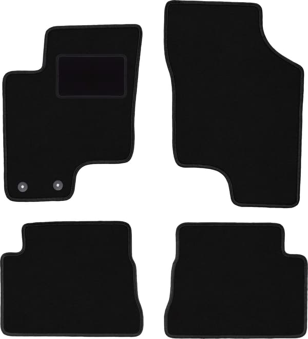 Velourmåtter komplet sæt til: Hyundai Getz hatchback (2002-2010)