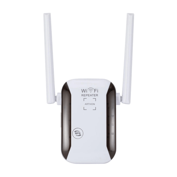 Signalforstærker Wi-Fi Repeater LAN 300Mbps 2 antenner Range Extender rækkevidde