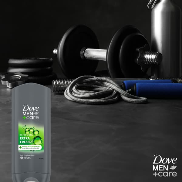 Dove Man Extra Fresh suihkugeeli 400ml