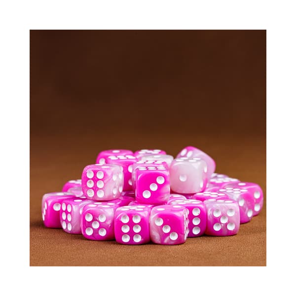 D6 1,6 cm RPG Prinsesse Mouth Sekssidede terninger