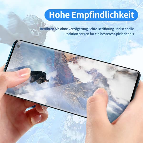 2x Härdat glas för Oppo Find X2 Pro