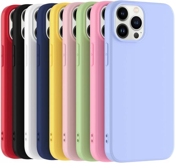 SILIKONIKUORET IPHONE 13 PRO MAXILLE 9 KPL