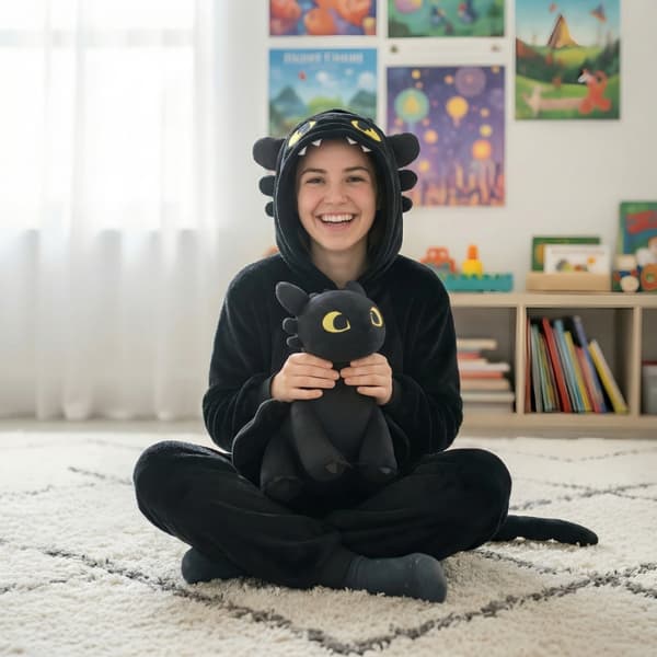 Tandlös kigurumi-pyjamas M 155-165 cm