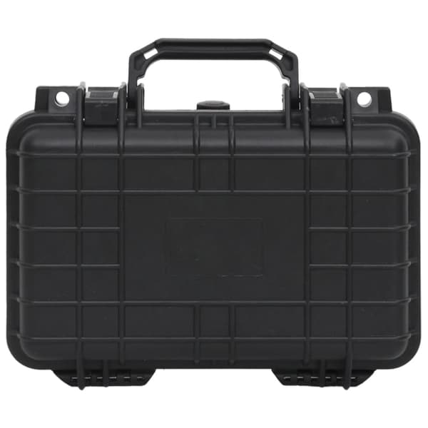 vidaXL Flightcase, svart, 30x22x10 cm, PP