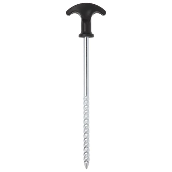 vidaXL teltpløkker, 24 stk., 20 cm, Ø7 mm, galvaniseret stål