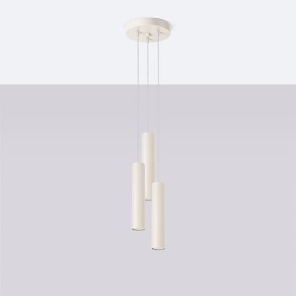 RIIPPUVAALAISIN BELLIX 3 GU10 BEIGE LUMILO 14.369.82