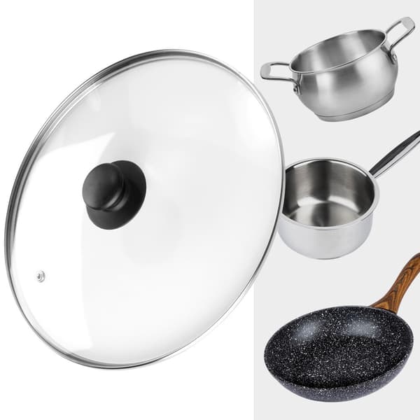 Glaslåg 28 cm