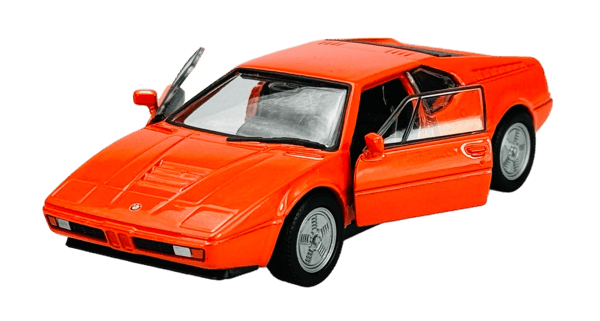 WELLY BMW M1 E26 ORANGE 1:34 43780
