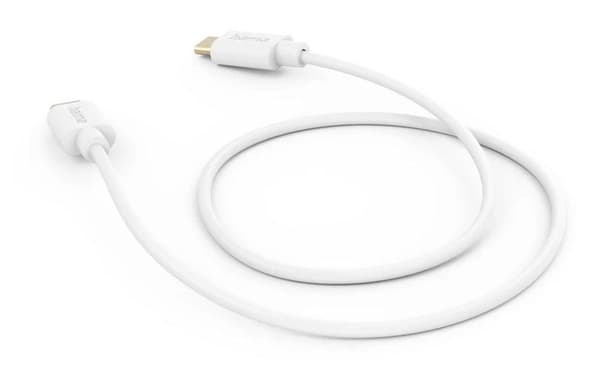Hama USB-C Data tiedonsiirtokabel 1m valkoinen