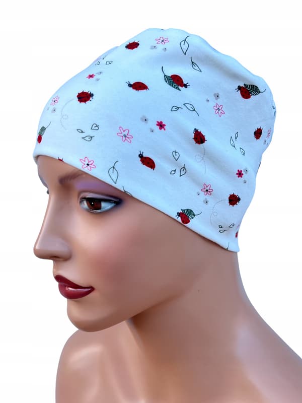 Gaya Comfort Ladybug Bomullssovmössa Efter Kemoterapi