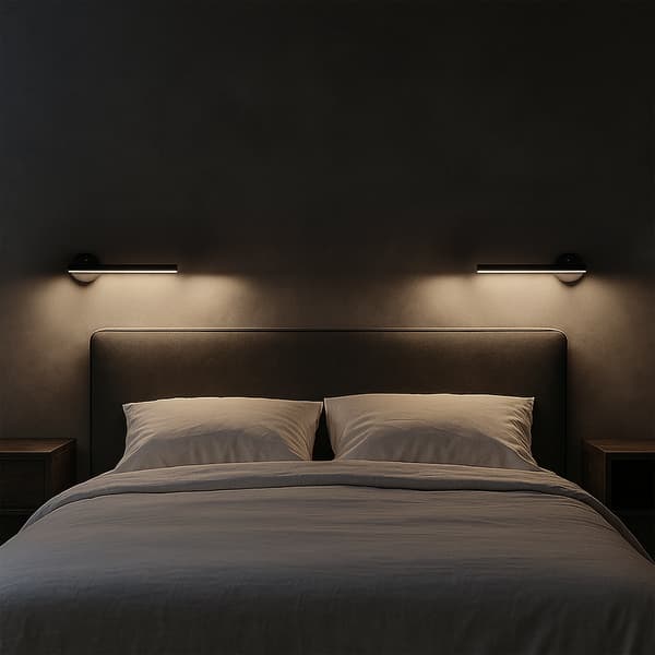 SYDNEY LED VÆGLAMPE SORT MILAGRO ML6346