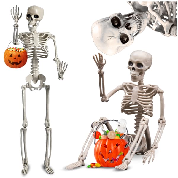 Skeletdekoration 90 cm