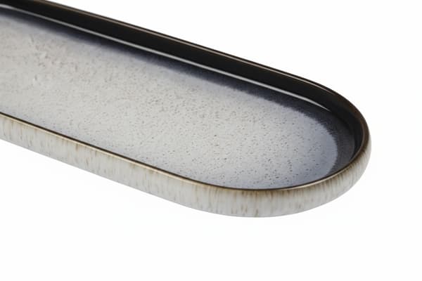 KERAMISK SERVERINGSTALLERKEN 40 CM LUNA LINE OVAL STOR TIL SERVERING