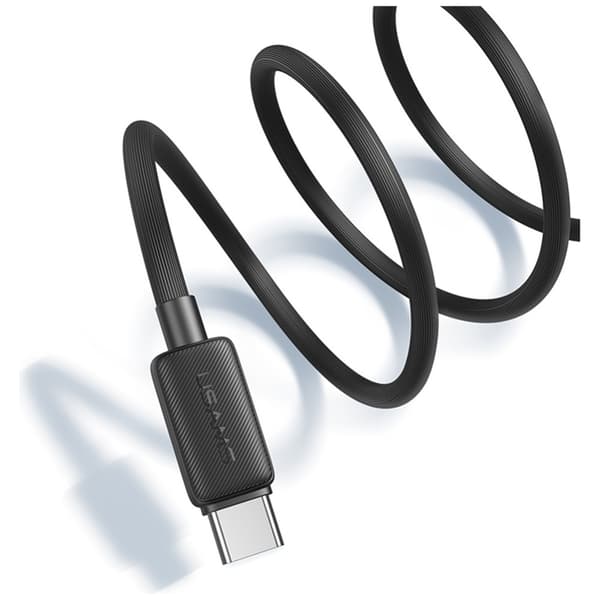 USAMS KY-serien US-SJ693 3A USB-C til USB-A-kabel 2m hvid
