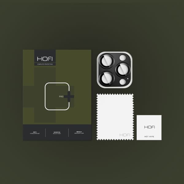 HOFI FULLCAM PRO+ KAMERAKUORET IPHONE 16 PRO / 16 PRO MAX MUSTA