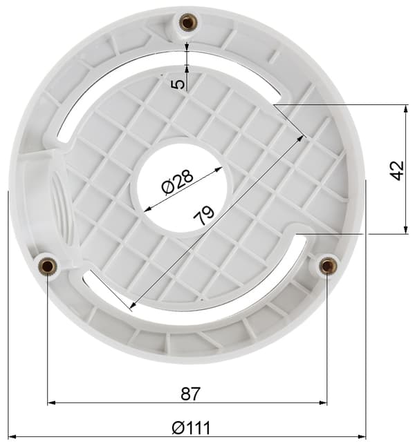 Hikvision DS-1259ZJ KAMERAFÄSTE