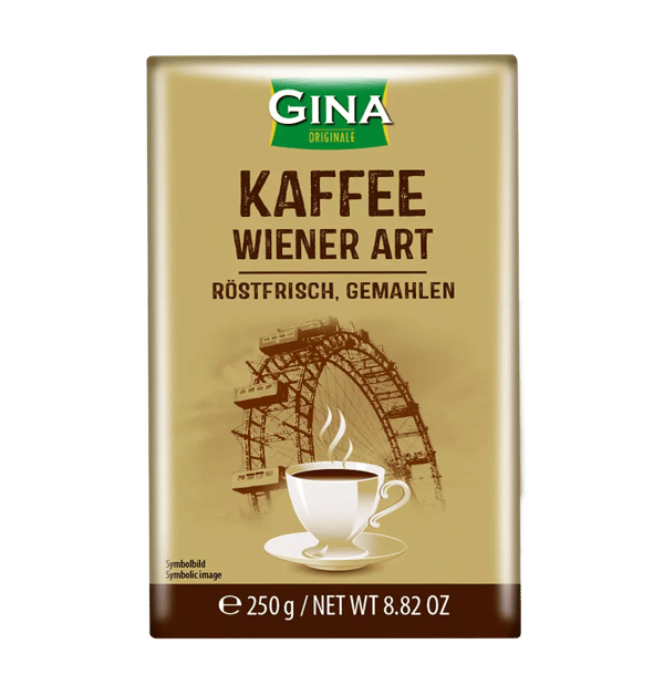 Gina Weiner Kunstmalet Kaffe 250 g
