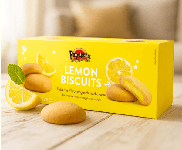 Papagena sitruunakermakeksit 150 g