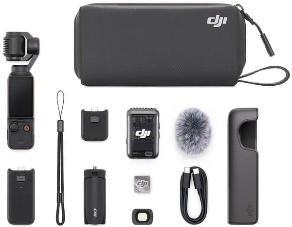 DJI Osmo Pocket 3 Creator Combo -action-kamera gimbalilla