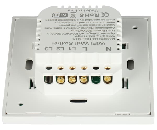 ATLO-TB2-TUYA Wi-Fi dobbelt smart touch-lysafbryder, Tuya Smart