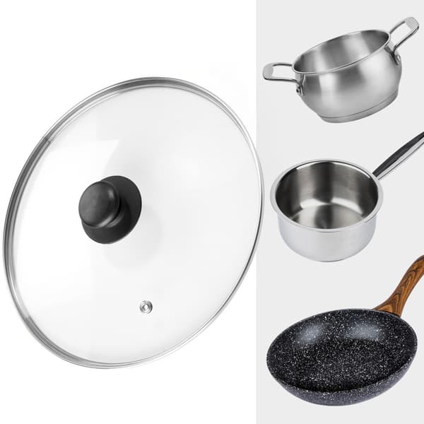 Lasinen kansi 26 cm