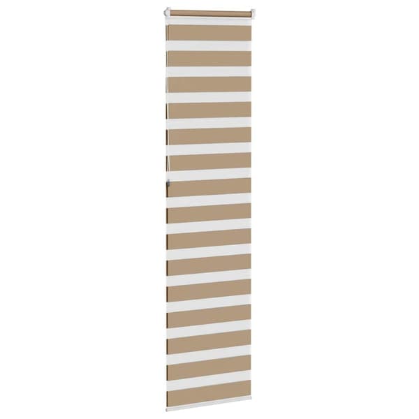 vidaXL Zebrarullgardin, 55x230 cm, Tygbredd 50,9 cm, Polyester