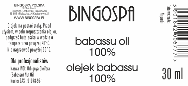 RYPYILLE Babassuöljy 30 ml RYPYILLE
