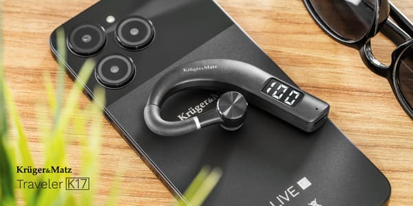 Kruger og Matz Traveler K17 Bluetooth-øretelefon